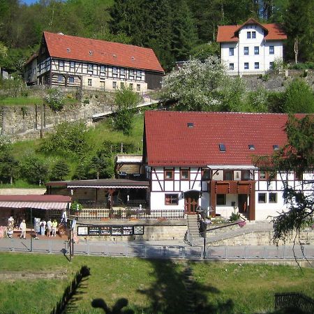 Ferienwohnung Am Gruenbach Rathen Dış mekan fotoğraf